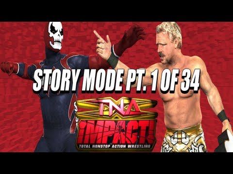 TNA iMPACT! (Video Sport) PS2 Storymode Part 1 of 34