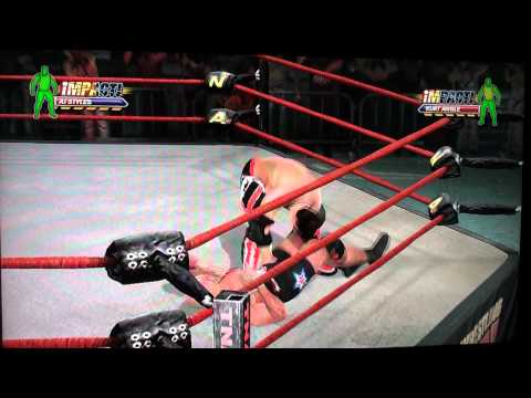 TNA Influence the videogame | AJ Styles vs Kurt Perspective | Gameplay | 24.04.2011 | HD