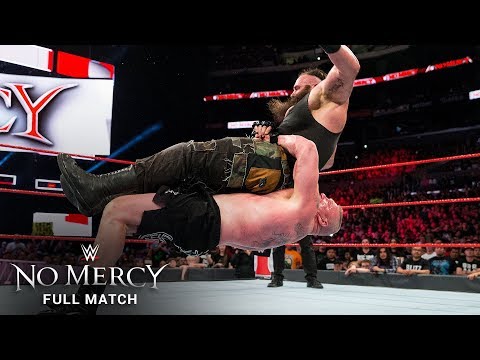 FULL MATCH – Brock Lesnar vs. Braun Strowman: No Mercy 2017