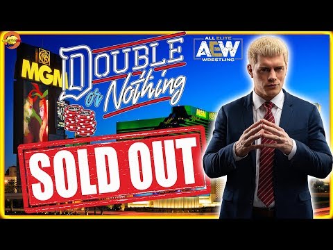 AEW Double or Nothing Sells Out in 4 Minutes!!!