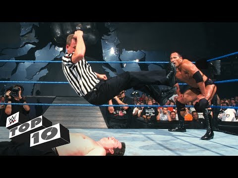 When referees fight serve – WWE Top 10