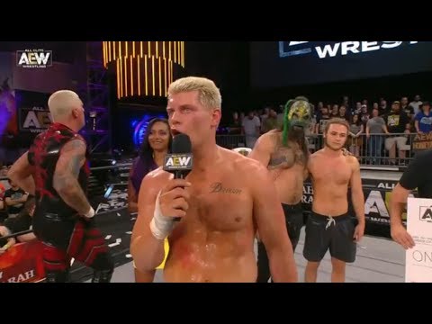 Cody Rhodes asks the fans a quiz: AEW Fight for the Fallen