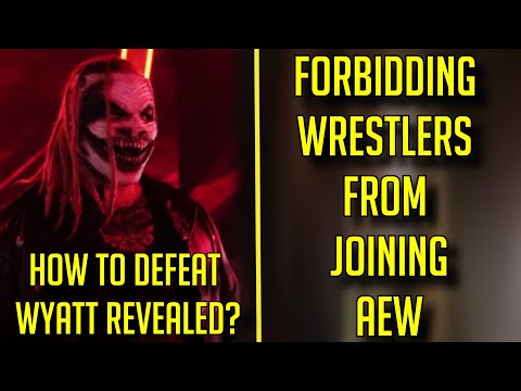 WWE RELEASING Wrestlers BUT THEY ARE FORBIDDEN FROM JOINING AEW! How To DEFEAT The Fiend REVEALED?