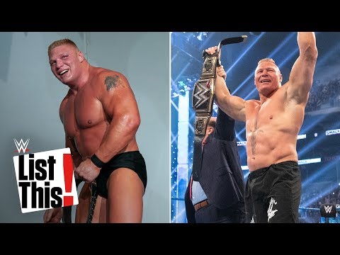 6 info space by Brock Lesnar: WWE Listing This