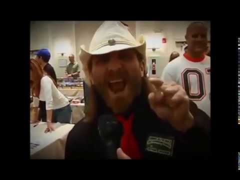 Legends of the Ring Wrestling convention!  Promo on Undertaker vs Shawn Michaels- WrestleMania XXVI