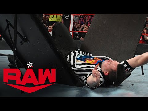 Kevin Owens smashes a WWE referee via a table: Uncooked, Feb. 24, 2020