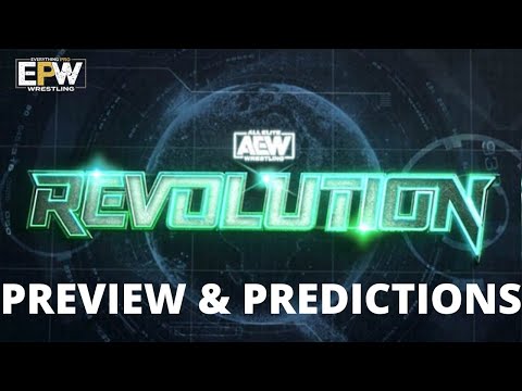 AEW Revolution Preview and Predictions || WWE Gigantic Showdown Solutions ||