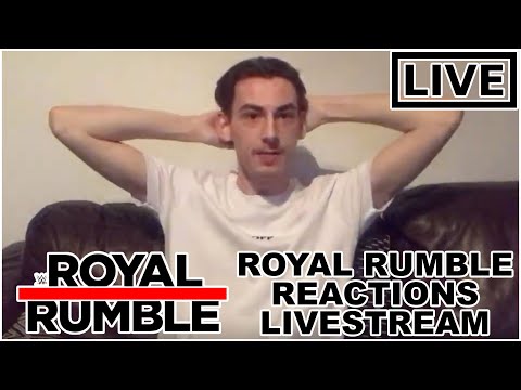 WWE ROYAL RUMBLE 2020 MENS MATCH REACTIONS LIVESTREAM