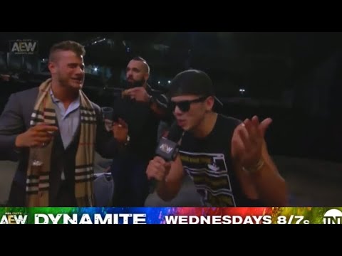 Sammy Guevara sings Chris Jericho’s theme tune “Judas” AEW Dynamite