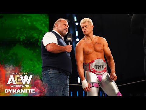 RICKY STARKS ANSWERS THE OPEN CHALLENGE FOR THE TNT CHAMPIONSHIP | AEW DYNAMITE 6/17/20