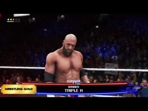 WWE 2K20 Gameplay PS4 | Triple H Vs Ariya Daivari