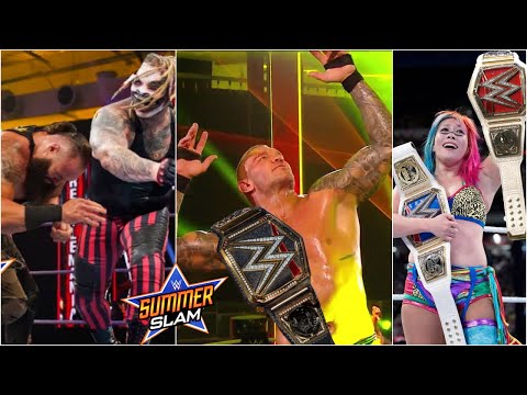 WWE Summerslam 2020 Highlights ! Randy Orton WWE CHAMPION ? Fiend Standard Champion 2020 ?