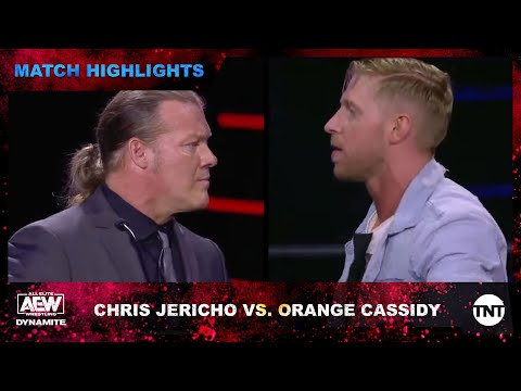 Chris Jericho and Orange Cassidy Debate at AEW Dynamite