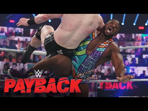 Gigantic E and Sheamus substitute crushing slams: WWE Payback 2020 (WWE Community Uncommon)