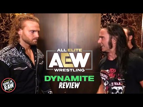 HANGMAN KICKED OUT OF ELITE! AEW Dynamite Stout Repeat Results & Evaluate | Going In Raw Podcast