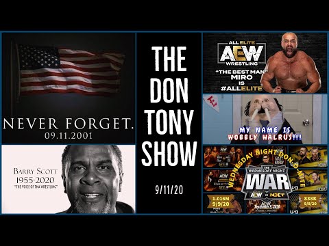 LIVE WWE SMACKDOWN Review 9/11/20; AEW/NXT Quarter Ratings; MIRO Talks Joining AEW; RIP BARRY SCOTT