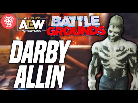 AEW Wrestler Darby Allin in WWE 2K Battlegrounds