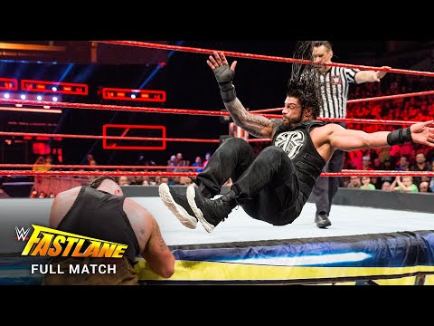 FULL MATCH – Roman Reigns vs. Braun Strowman: WWE Fastlane 2017