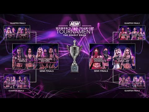 AEW Females’s Impress Team Cup Tournament: The Deadly Blueprint Night 3 Semi Finals | 8/17/20