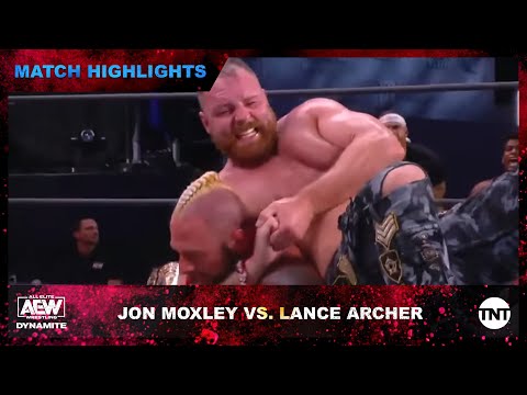 Jon Moxley and Lance Archer Brawl in Fable AEW World Championship Match on AEW Dynamite