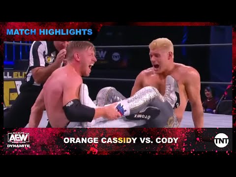 Orange Cassidy Takes On TNT Champion Cody in Wild AEW Dynamite Match