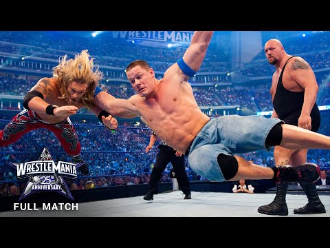 FULL MATCH – Edge vs. John Cena vs. Kindly Tell – World Title Triple Threat Match: WrestleMania XXV