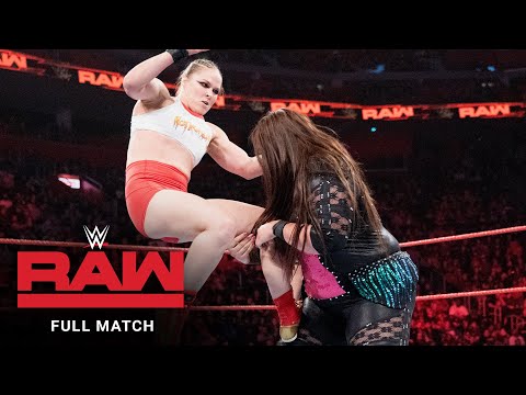 FULL MATCH – Ronda Rousey & Natalya vs. Nia Jax & Tamina: Raw, Dec. 31, 2018