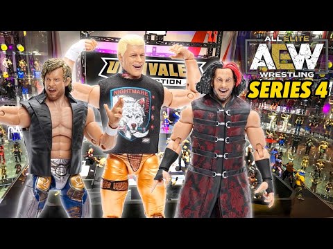 AEW UNRIVALED SERIES 4 OFFICIAL IMAGES! BEST WAVE EVER!?