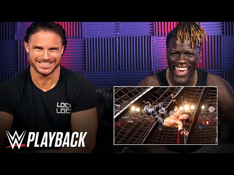 John Morrison and R-Truth react to the 2011 Elimination Chamber Match: WWE Playback