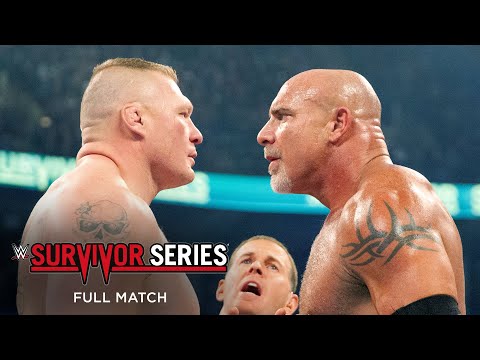 FULL MATCH: Goldberg vs. Brock Lesnar: Survivor Collection 2016