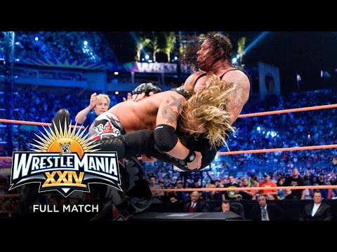 FULL MATCH – Edge vs. The Undertaker – World Heavyweight Championship Match: WrestleMania XXIV