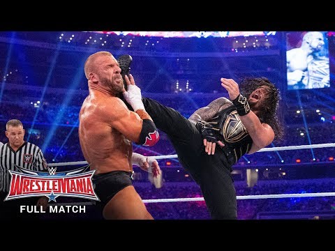 FULL MATCH – Triple H vs. Roman Reigns – WWE World Heavyweight Title Match: WrestleMania 32