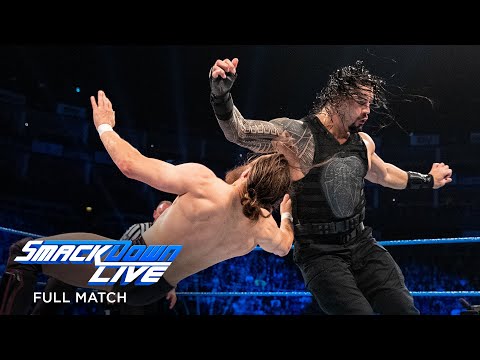 FULL MATCH – Roman Reigns & Usos vs. Shane McMahon, Elias, Bryan & Rowan: SmackDown, Might perhaps merely 14, 2019