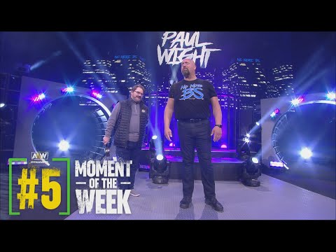 Paul Wight Makes Some Mammoth Promises in His AEW Debut | AEW Dynamite