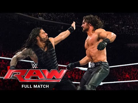 FULL MATCH – Roman Reigns vs. Seth Rollins: Raw, March 2, 2015