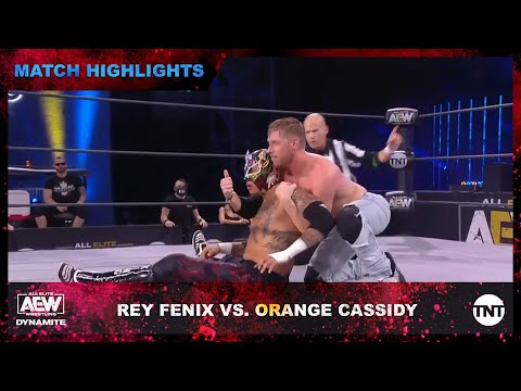 Orange Cassidy and Rey Fenix Existing Off in Crazy AEW Match