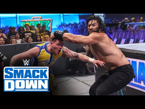 Edge & The Mysterios vs. Roman Reigns & The Usos – Six-Man Trace Crew Match: SmackDown, July 16, 2021