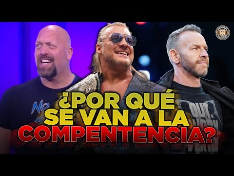 ¿POR QUÉ las LEYENDAS de WWE se VAN a AEW? ft. @Space Monkeys Wrestling