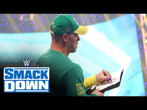 John Cena signs contract to relate Roman Reigns at SummerSlam: SmackDown, July 30, 2021