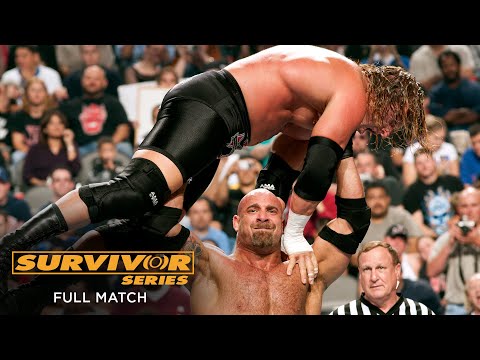 FULL MATCH – Goldberg vs. Triple H – World Heavyweight Title Match: Survivor Sequence 2003