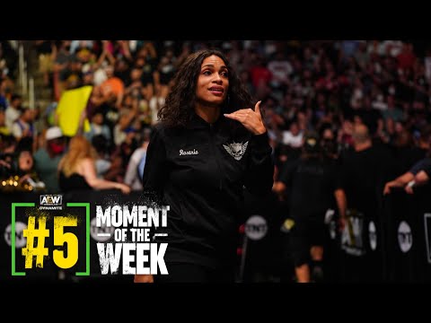 What Came about When Rosario Dawson Came Face to Face with Malakai Sad? | AEW Dynamite, 9/15/21
