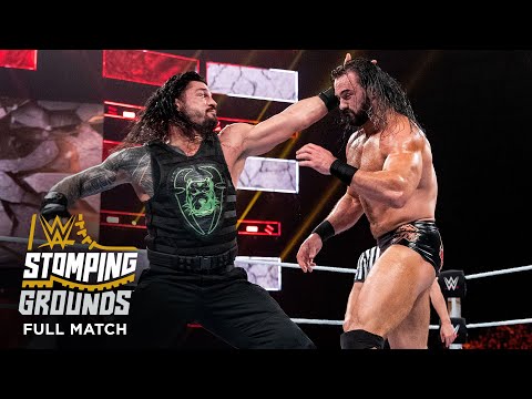 FULL MATCH – Roman Reigns vs. Drew McIntyre: WWE Stomping Grounds 2019