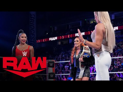 Becky Lynch, Bianca Belair and Charlotte Aptitude have a heated change: Raw, Oct. 4, 2021