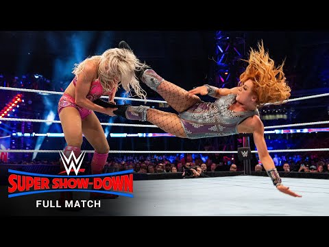 FULL MATCH- Becky Lynch vs Charlotte Aptitude – SmackDown Girls’s Title Match: WWE Big Hide-Down 2018