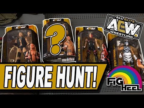 AEW Action FIGURE HUNT at Walmart & Target for Unmatched Chase, WWE, Neca Final, Funko Pop & Extra
