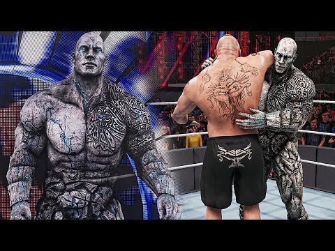 The Rock Mod (IMMORTALS) Entrance, Signature, Finishers! (WWE Games Mods)