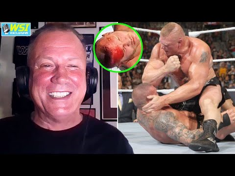 Mike Chioda on Brock Lesnar Busting Randy Orton’s Head Birth FOR REAL! | WWE Summerslam 2016