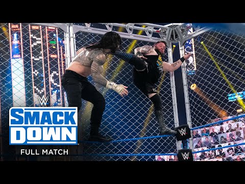 FULL MATCH – Roman Reigns vs. Kevin Owens – Universal Title Cage Match: SmackDown, Dec. 25, 2020