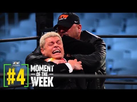 Model Went Down Between Taz and Cody | AEW Dynamite, 11/25/20