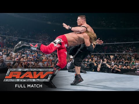 FULL MATCH – John Cena vs. Edge – WWE Title Match: Raw, Jan. 30, 2006